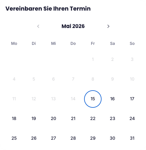 Schritt 02: Illustration zu „Kontaktdaten, Wunschdatum & anliegen.“